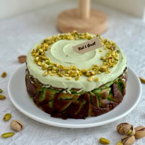 Pistachio Burnt Cheesecake