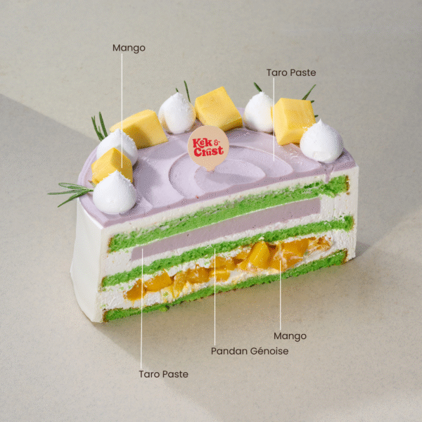 Mango Yam Pandan Cake - Image 2