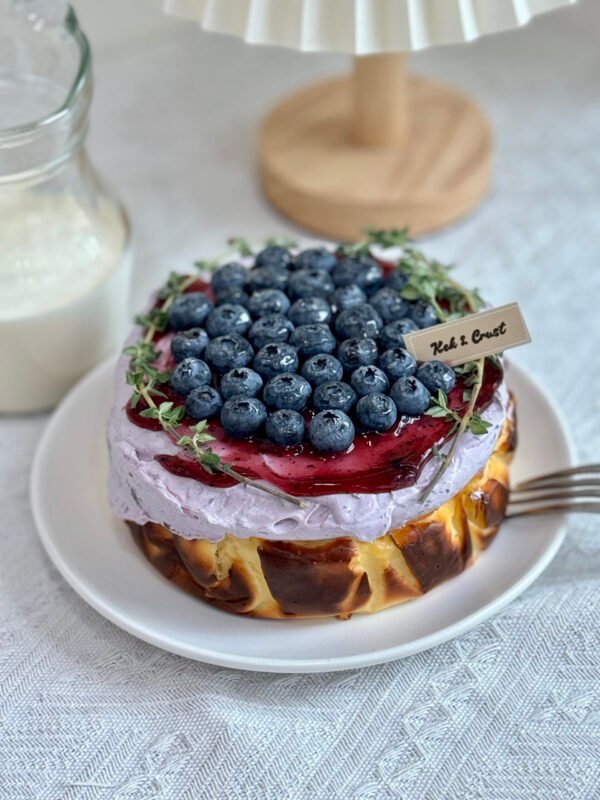 Signature Blueberry Burnt Cheesecake