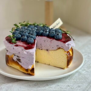 Signature Blueberry Burnt Cheesecake