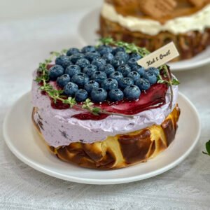 Signature Blueberry Burnt Cheesecake