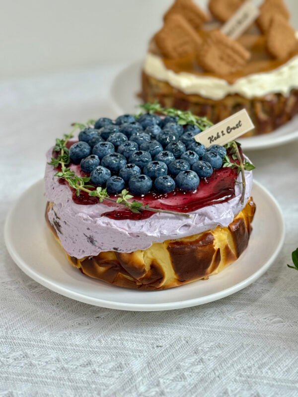 Signature Blueberry Burnt Cheesecake