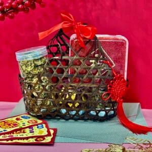 CNY Red Velvet Cake Cookie Gift Hamper