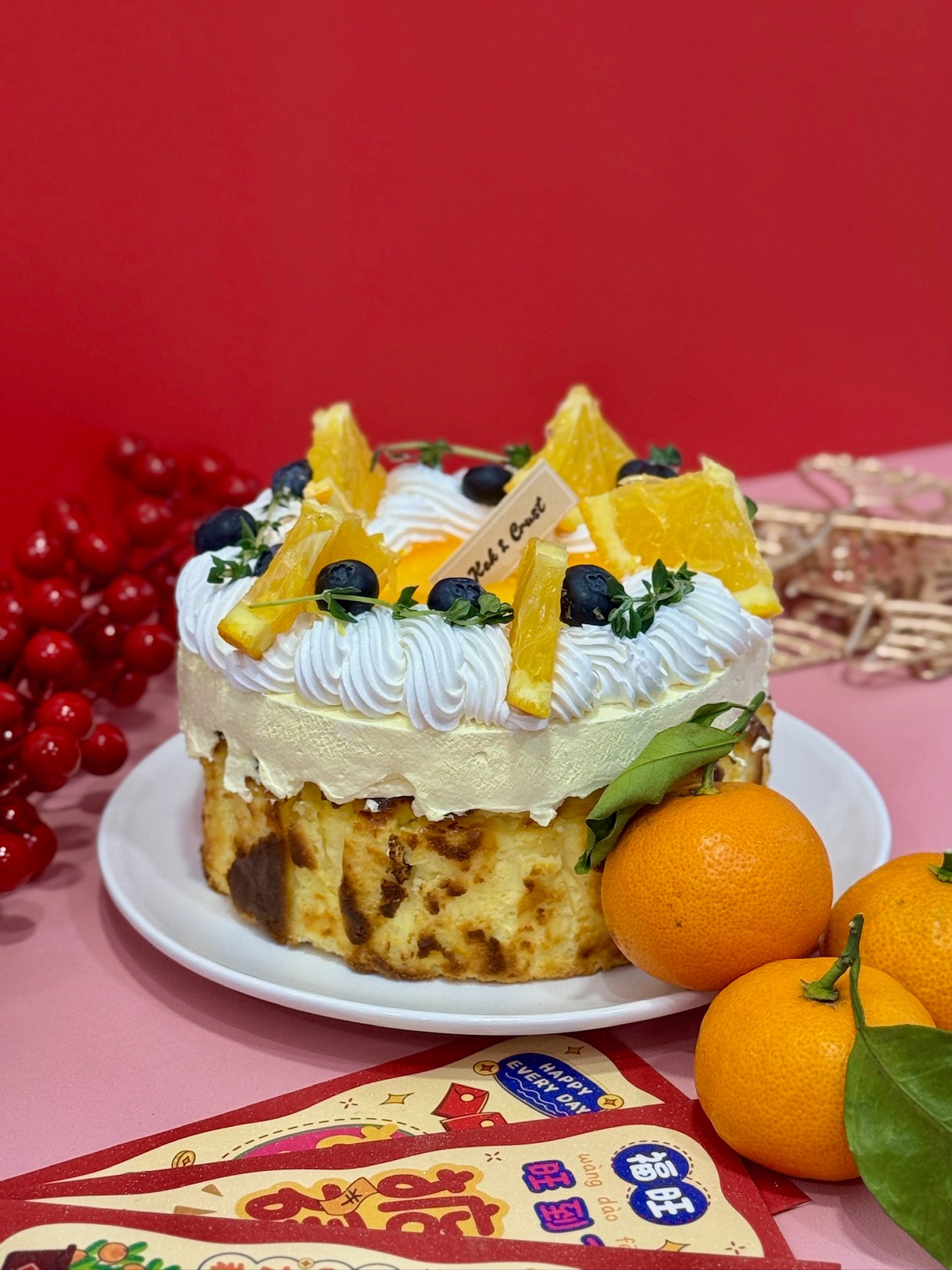 CNY Orange Burnt Cheesecake (6-inch) - Image 4