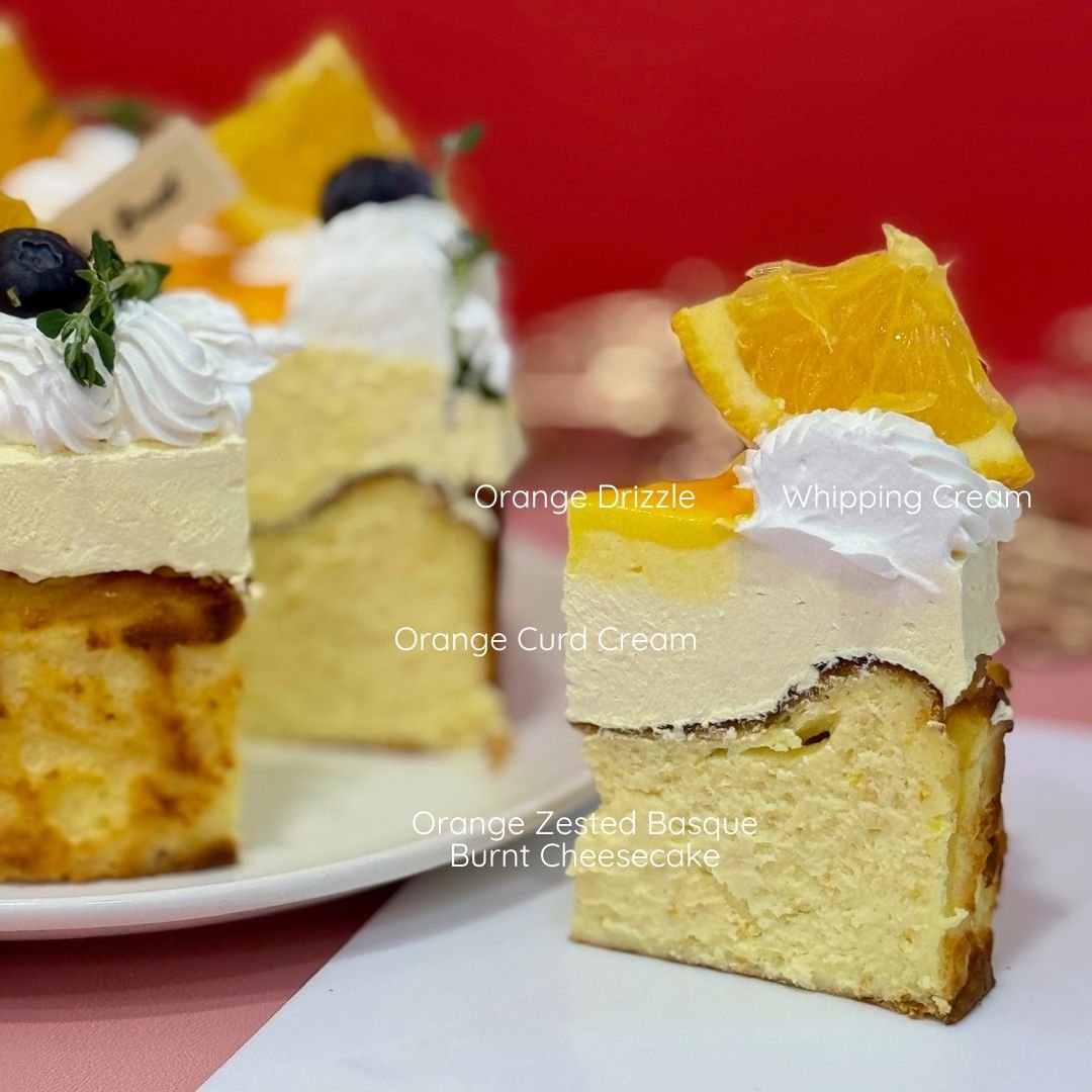 CNY Orange Burnt Cheesecake (6-inch) - Image 3