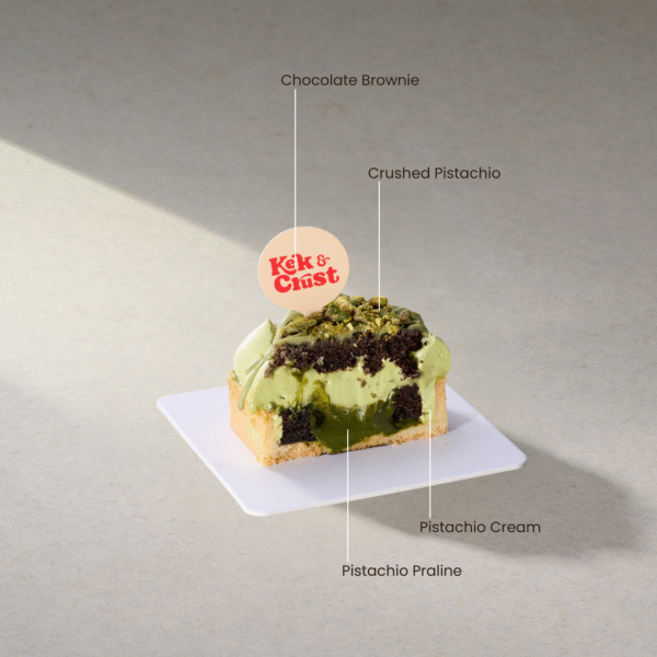 Pistachio Brownie Tart - Image 2