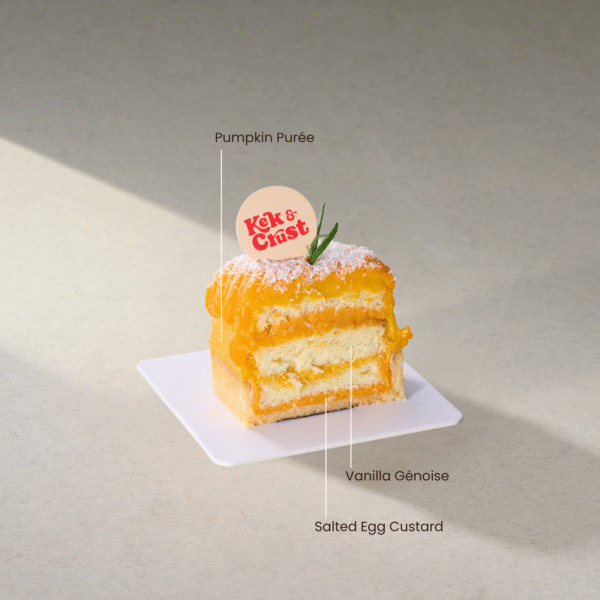 Pumpkin Salted Egg Tart - Image 2