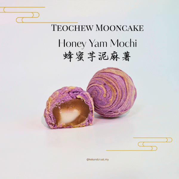 Honey Yam Mochi Teochew Mooncake