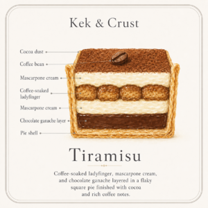 Tiramisu Square Pie