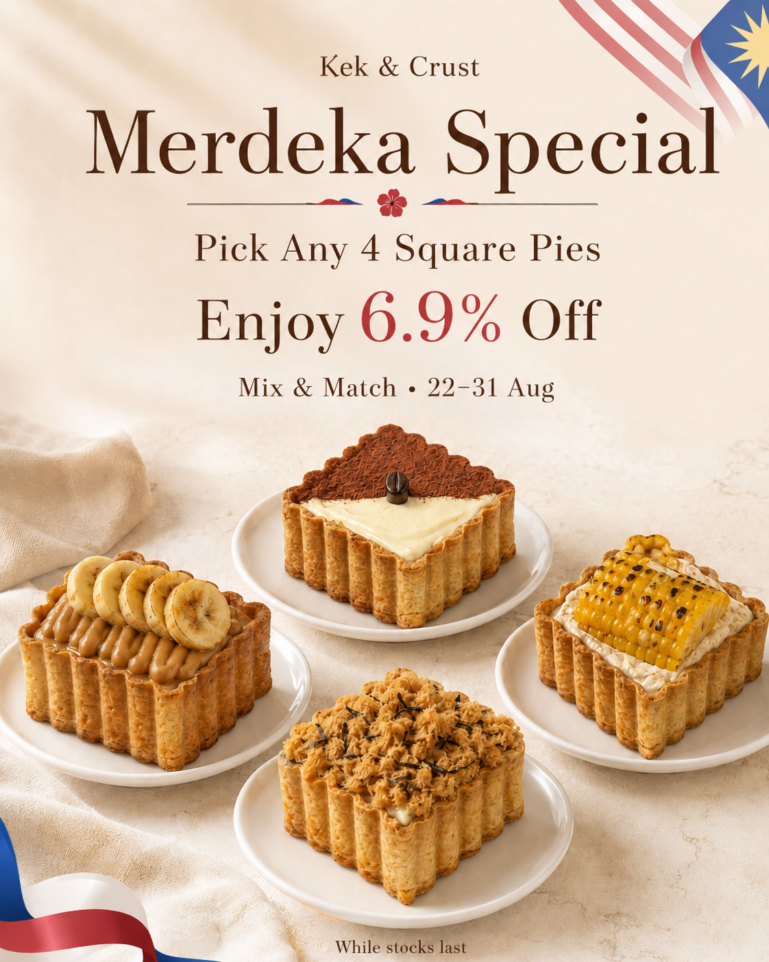 merdeka sales pie