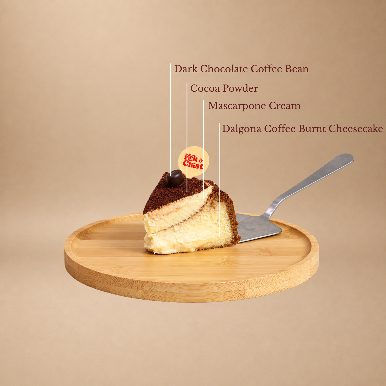 Dalgona Coffee Burnt Cheesecake - Image 2