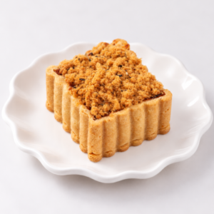 Chicken-Floss-Salted-Egg-Yam-Pie